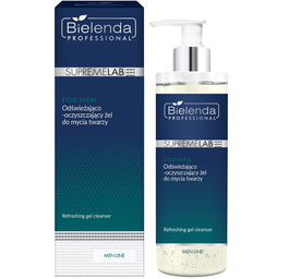 Bielenda Professional SupremeLab For Men odświeżająco-oczyszczający żel do mycia twarzy 200ml