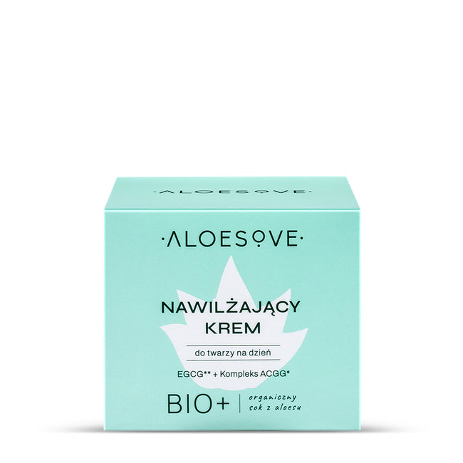 ALOESOVE BIO+ nawilżający krem do twarzy na dzień 50ml