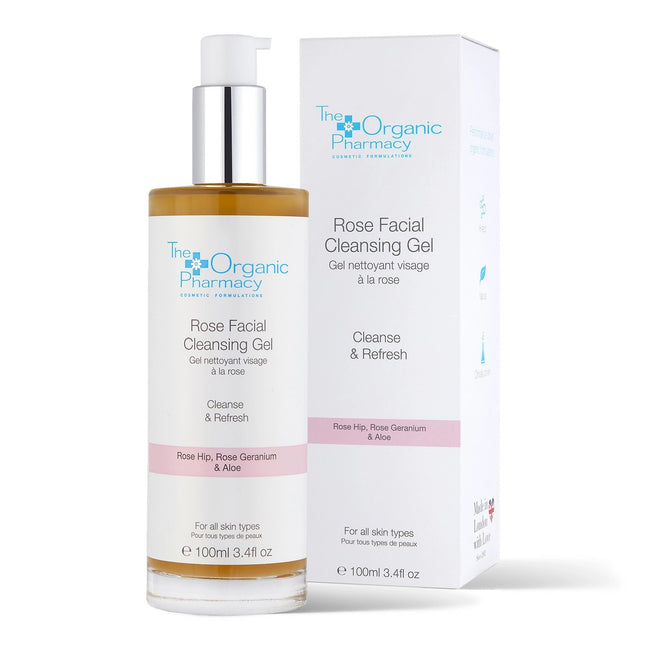 The Organic Pharmacy Rose Facial Cleansing Gel żel do mycia twarzy 100ml