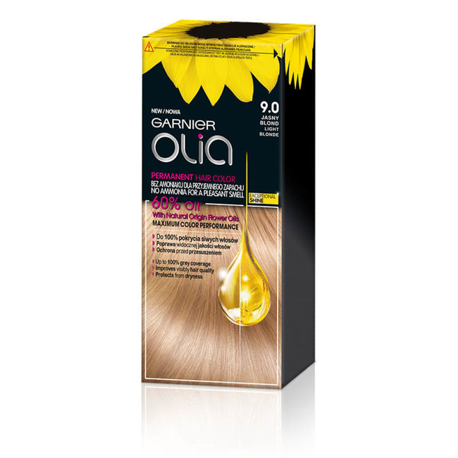 Garnier Olia farba do włosów 9.0 Jasny Blond