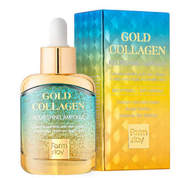 FarmStay Gold Collagen Nourishing Ampoule odżywcza ampułka do twarzy z kolagenem 35ml
