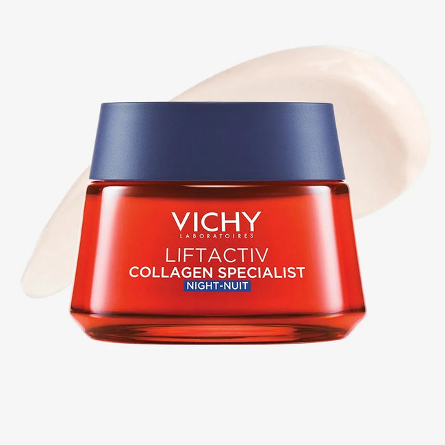 Vichy Liftactiv Collagen Specialist przeciwzmarszczkowy krem na noc 50ml