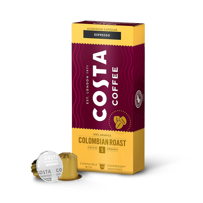 COSTA COFFEE Colombian Roast Espresso kawa w kapsułkach 10szt.