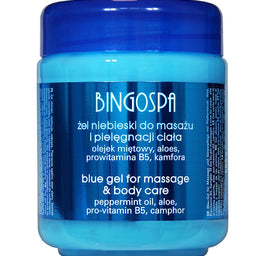 BingoSpa Żel niebieski do masażu i pielęgnacji ciała 500g