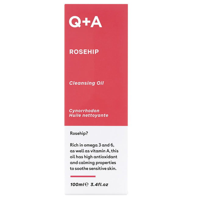 Q+A Rosehip Cleansing Oil olejek do demakijażu z różą stulistną 100ml