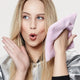 Glov Comfort Make Up Remover rękawica do oczyszczania twarzy i demakijażu Cozy Rosie