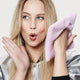 Glov Comfort Make Up Remover rękawica do oczyszczania twarzy i demakijażu Cozy Rosie