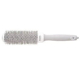 Olivia Garden Expert Blowout Speed Wavy Bristles szczotka do suszenia i modelowania włosów White/Grey 35mm