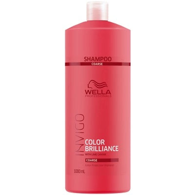 Wella Professionals Invigo Brillance Color Protection Shampoo Coarse szampon chroniący kolor do włosów grubych 1000ml