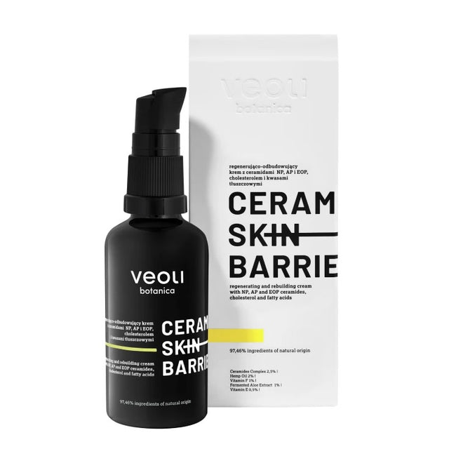 Veoli Botanica Ceramide Skin Barrier regenerująco-odbudowujący krem z ceramidami 40ml