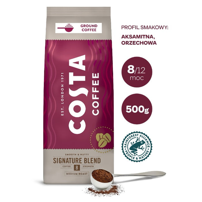 COSTA COFFEE Signature Blend Medium kawa palona mielona 500g