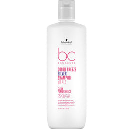 Schwarzkopf Professional BC Bonacure Color Freeze Silver Shampoo szampon z pigmentem do chłodnych odcieni włosów 1000ml