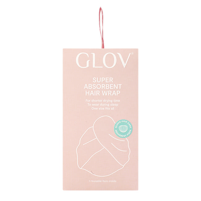 Glov Soft Hair Wrap ultralekki ręcznik do włosów Pink