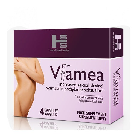 Sexual Health Series Viamea wzmacnia pożądanie seksualne suplement diety 4 kapsułki