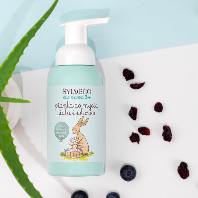 SYLVECO Pianka do mycia ciała i włosów dla dzieci 3+ 290ml