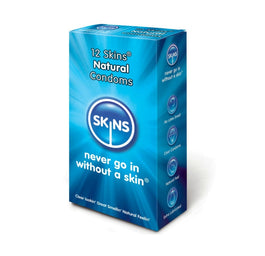 Skins Natural Condoms klasyczne prezerwatywy 12szt.