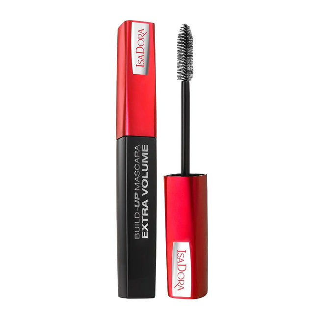 Isadora Build Up Mascara Extra Volume tusz do rzęs 01 Super Black 12ml