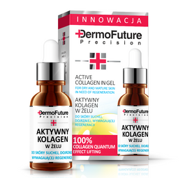 Dermofuture Active Collagen In Gel kuracja do twarzy z aktywnym kolagenem do skóry suchej i dojrzałej 20ml