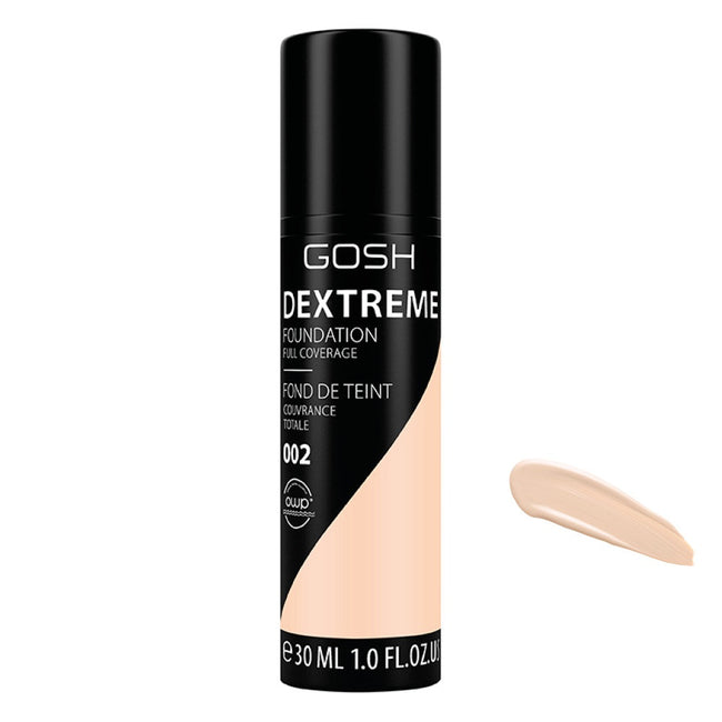 Gosh Dextreme Full Coverage Foundation podkład o pełnym kryciu 002 Ivory 30ml