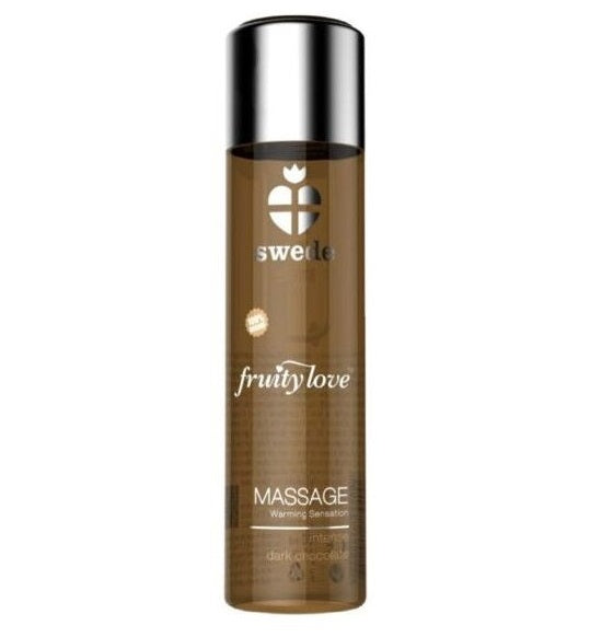 swede Fruity Love rozgrzewający żel do masażu Dark Chocolate 120ml
