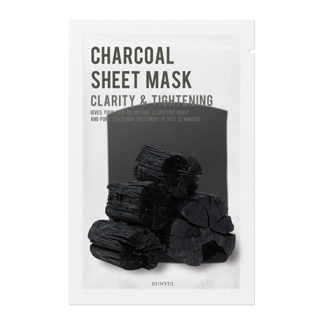 EUNYUL Charcoal Sheet Mask oczyszczająca maseczka w płachcie z węglem 22ml