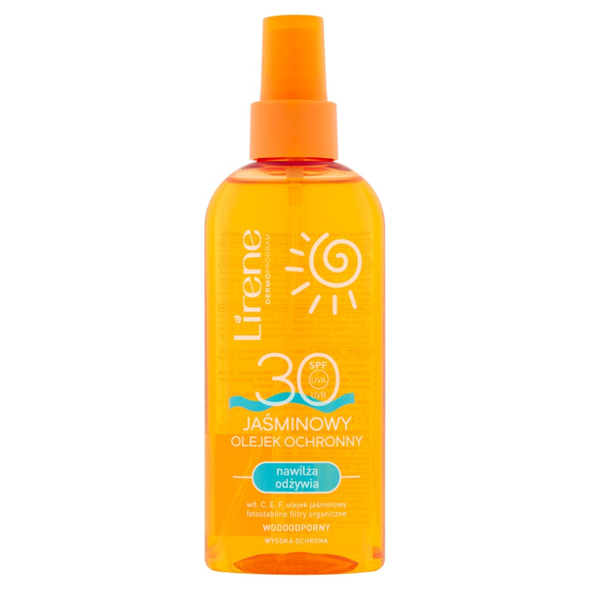 Lirene Sun jaśminowy olejek ochronny SPF30 150ml