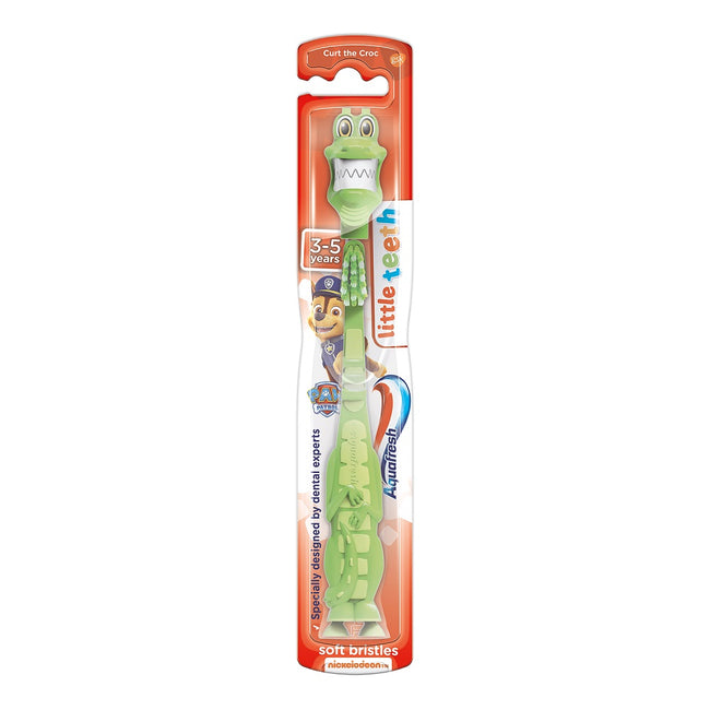 Aquafresh Little Teeth szczoteczka do zębów dla dzieci 3-5 lat Soft Psi Patrol