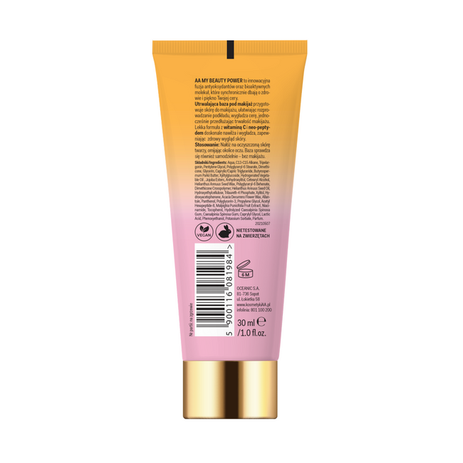 AA My Beauty Power utrwalająca baza pod makijaż 30ml