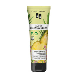 AA Super Fruits & Herbs krem do rąk Ananas i Szałwia 100ml