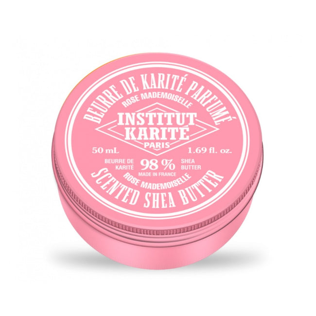 Institut Karite Scented Shea Butter 98% masło Shea Różane 50ml