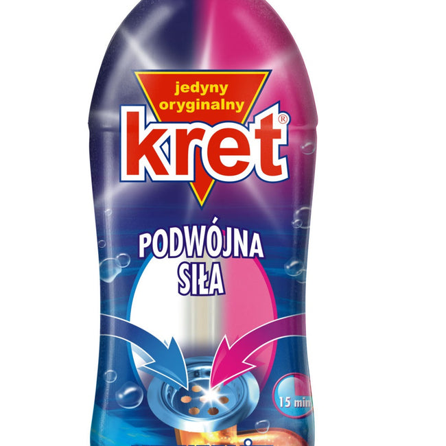 Kret Podwójna siła aktywny żel do udrożniania rur 700g