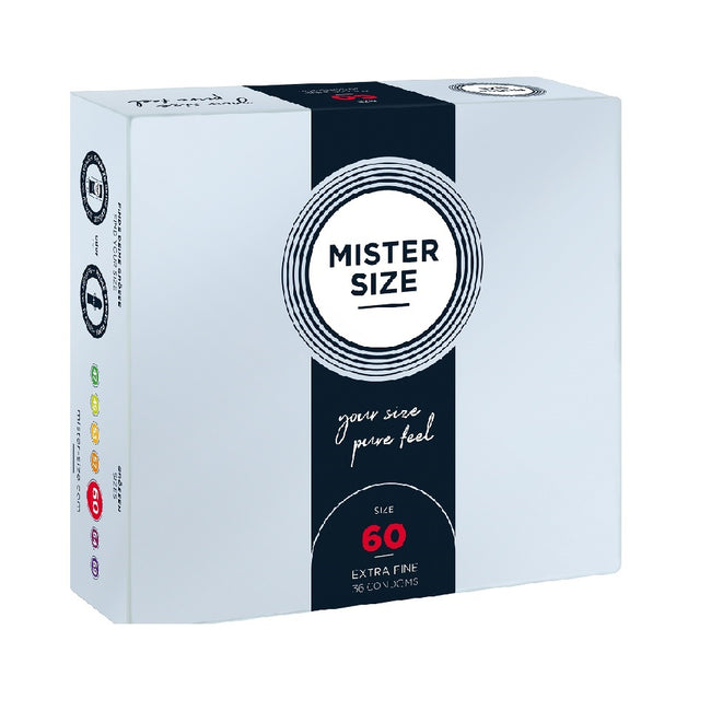 Mister Size Condoms prezerwatywy dopasowane do rozmiaru 60mm 36szt.