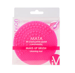 Inter Vion Make-Up Brush Cleaning Mat mata do czyszczenia pędzli z przyssawką