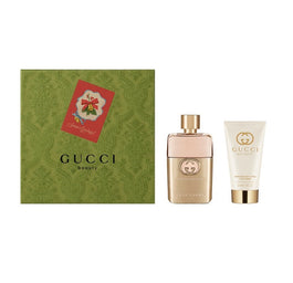 Gucci Guilty Pour Femme zestaw woda perfumowana spray 50ml + balsam do ciała 50ml