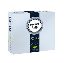 Mister Size Condoms prezerwatywy dopasowane do rozmiaru 49mm 36szt.