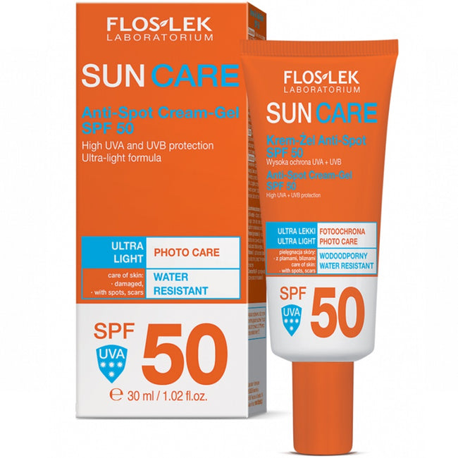 Floslek Sun Care krem-żel Anti-Spot SPF50 30ml