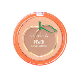 Lovely Peach Bronzer & Blusher duo do konturowania twarzy 7g