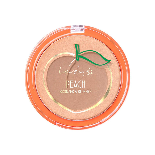 Lovely Peach Bronzer & Blusher duo do konturowania twarzy 7g