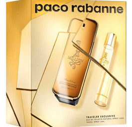 Paco Rabanne 1 Million zestaw woda toaletowa spray 100ml + miniaturka wody toaletowej spray 20ml