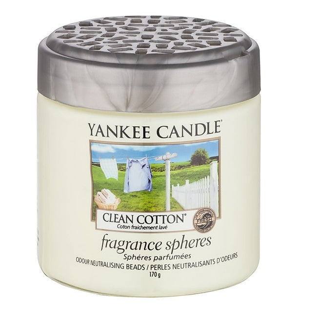 Yankee Candle Fragrance Spheres kuleczki zapachowe Clean Cotton 170g