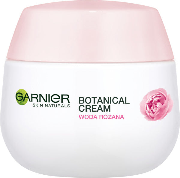 Garnier Botanical Cream odżywczy krem dla skóry suchej i wrażliwej Woda Różana 50ml