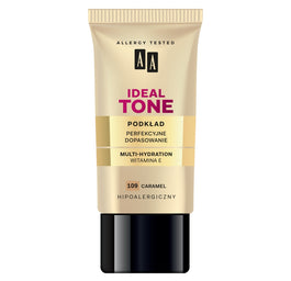 AA Make Up Ideal Tone podkład perfekcyjne dopasowanie 109 Caramel 30ml