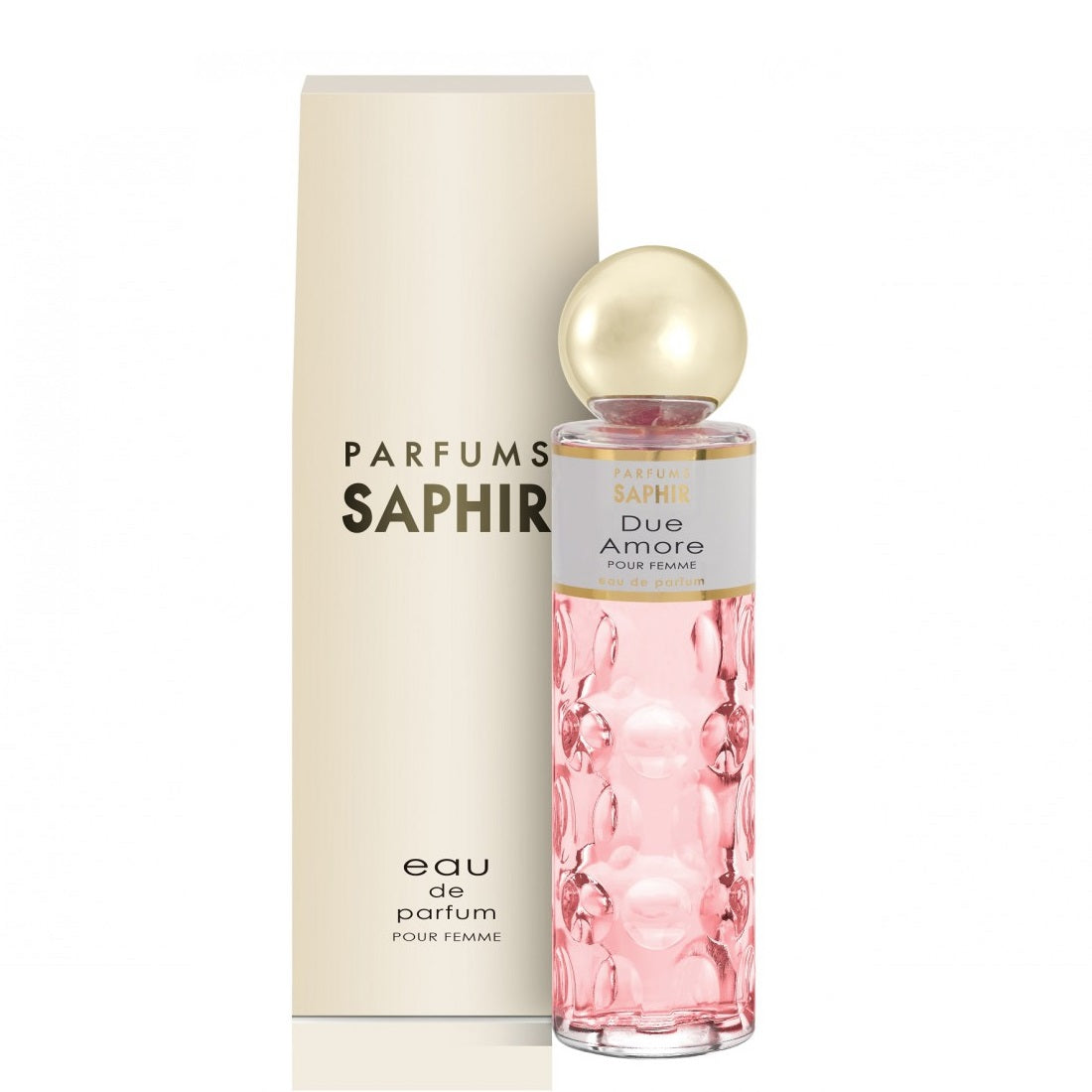 parfums saphir due amore pour femme woda perfumowana 200 ml   