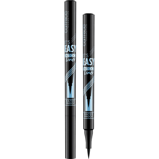 Catrice It's Easy Tattoo Liner Waterproof wodoodporny eyeliner w pisaku 010 Black Lifeproof 1ml