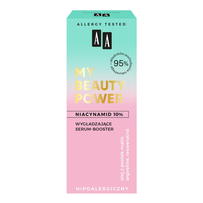 AA My Beauty Power Niacynamid 10% wygładzające serum-booster 15ml