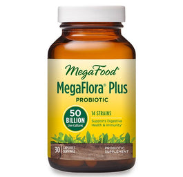 Mega Food MegaFlora Plus Probiotic probiotyki suplement diety 30 kapsułek