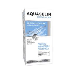 Aquaselin Extreme For Men specjalistyczny antyperspirant przeciw nadmiernej potliwości 50ml