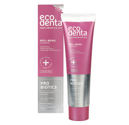 Ecodenta Pro Biotics Well-Being Toothpaste pasta do zębów z probiotykiem bez fluoru 100ml