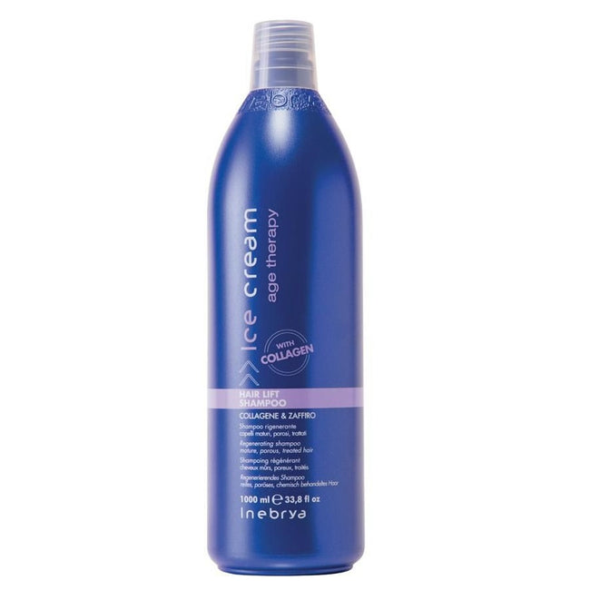 Inebrya Ice Cream Age Therapy Hair Lift Shampoo regenerujący szampon do włosów dojrzałych o porowatej strukturze 1000ml