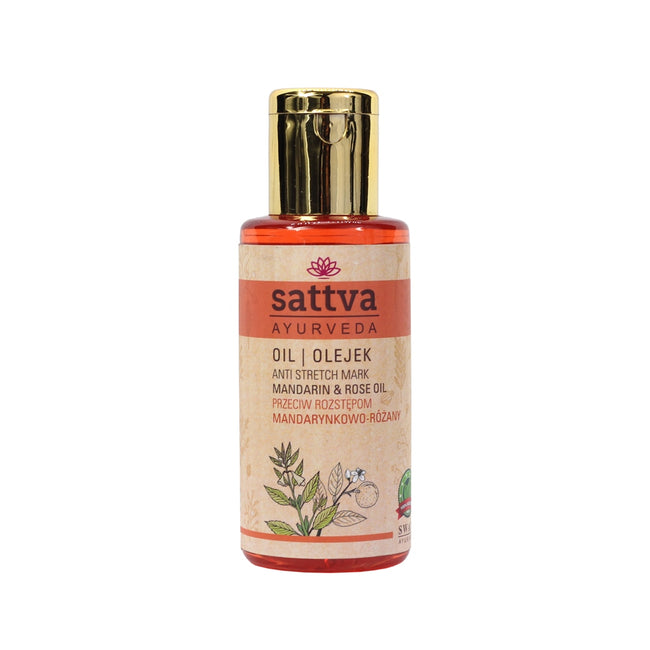 Sattva Anti Stretch Mark Oil olejek do ciała przeciw rozstępom Manadarin & Rose 100ml